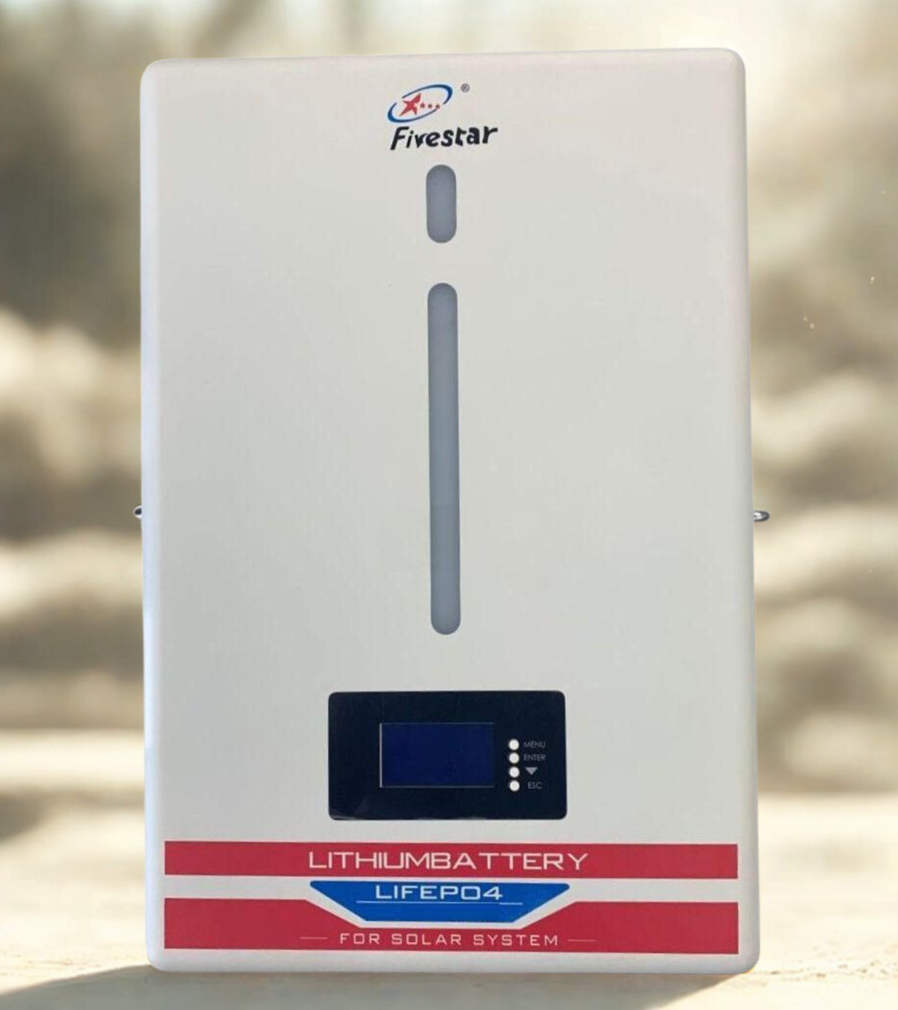 FS Solar Lithium Phosphate (LiFePO₄) Batteries – 10kW – 51.2V | 200Ah RED EDITION